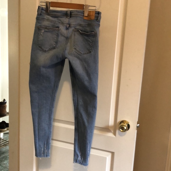 Zara floral design jeans - Picture 3 of 4